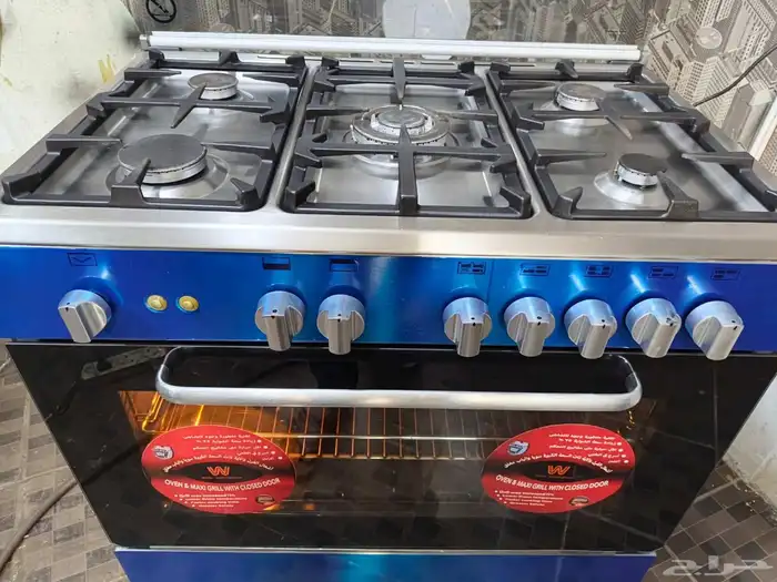 All burner ovens grill workings perfect original made Italy 8