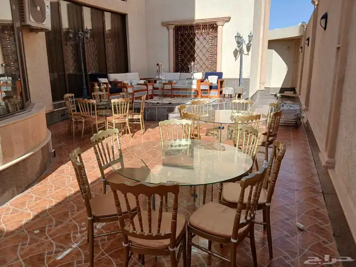 تاجير طاولات طعام فخمه 3