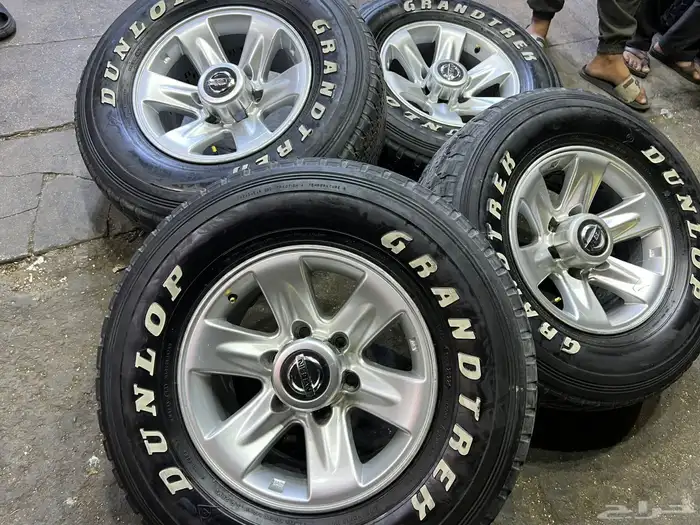 جنوط فتك مع كفرات دنلوب وكاله مقاس 275 70 16 2