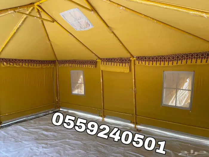 خيمة المنزل الملكية - خيام منزلية بدون اطناب 3