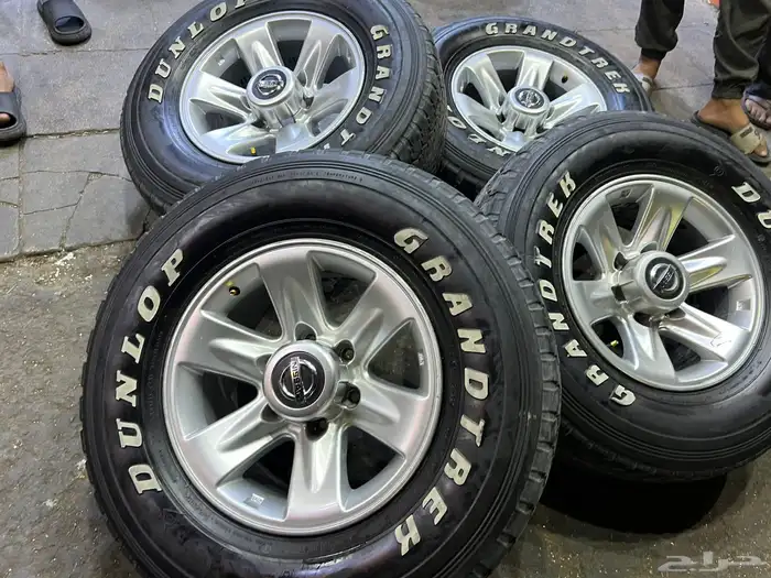 جنوط فتك مع كفرات دنلوب وكاله مقاس 275 70 16 1