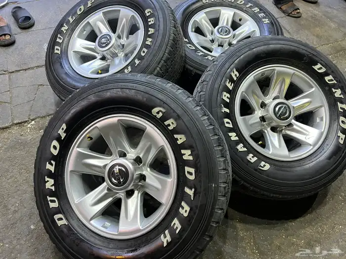 جنوط فتك مع كفرات دنلوب وكاله مقاس 275 70 16 0