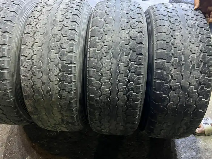 جنوط فتك مع كفرات دنلوب وكاله مقاس 275 70 16 5