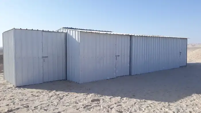 للبيع قرف حديد جميع المقسات جاهزة سهولة الفك والنقل 38