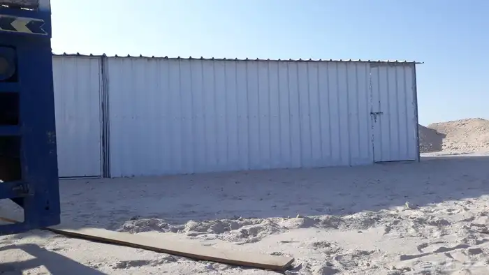 للبيع قرف حديد جميع المقسات جاهزة سهولة الفك والنقل 37