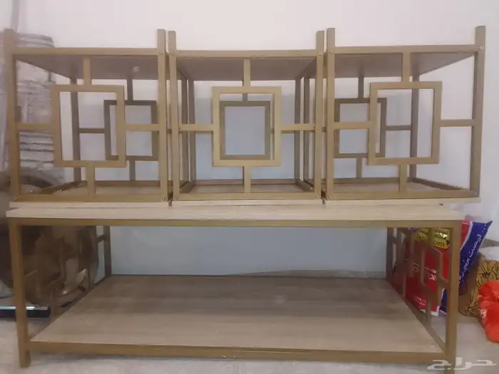 طاولة مجلس طقم خمس قطع 0