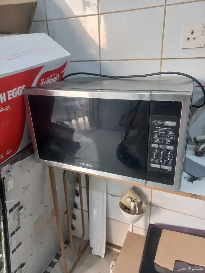 ميكرويف سامسونج مستعمل بحاله ممتازه للبيعه للبيع 1