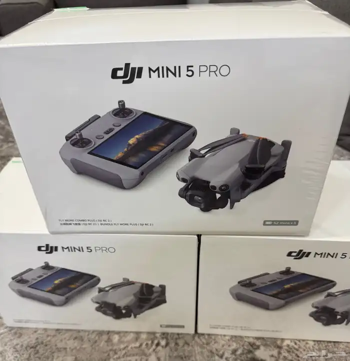 طائرة درون DJI ميني 5 برو كمبو بلس جديدة 0