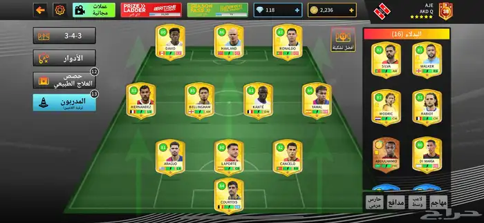 حساب بلعبه فيفا DLS25 0
