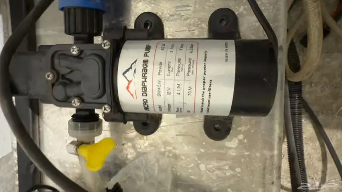 تانكي خزان ماء 80 لتر ومضخة دفع 3