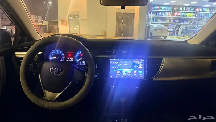 كورلا موديل 2015 دخول ذكي بصمه مرشوش كامل للبيع مستعجل 1