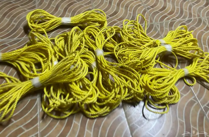 حبل 12 حبه 10 متر الوحد 7