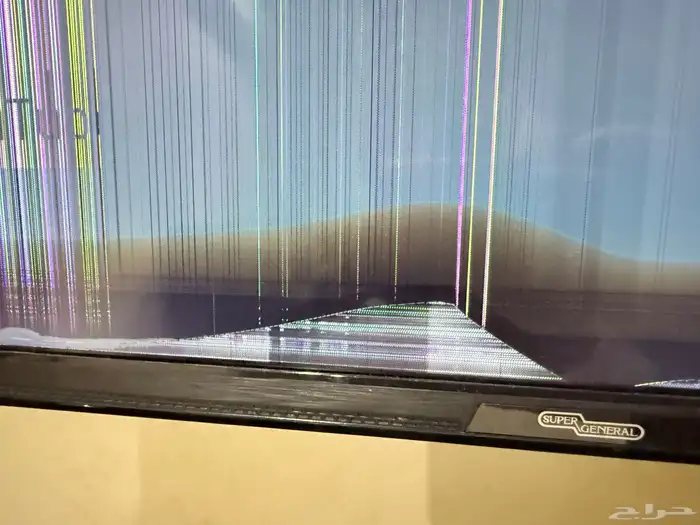 شاشة سوبر جنرال مكسورة 3