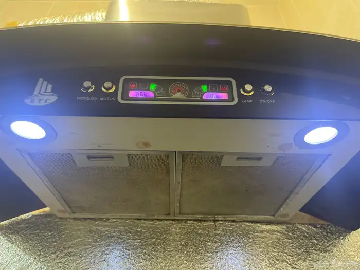 شفاط ستيل وزجاج للمطبخ 5