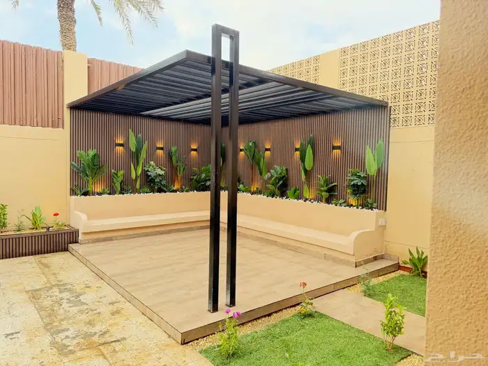 تنسيق حدائق وتنفيذ شلالات 3