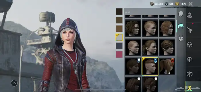 حساب ببجي ام فور الثلجي كل مسج 11