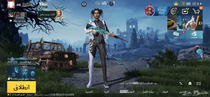 حساب ببجي 13