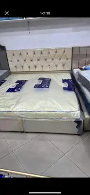 غرفة نوم كاملة  أثاث منزلي  سرير ودولاب وبطانيات 28