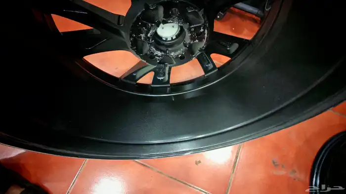 جنوط نيسان اصلي وكاله مقاس 18 نضيفه شبه جديده 2