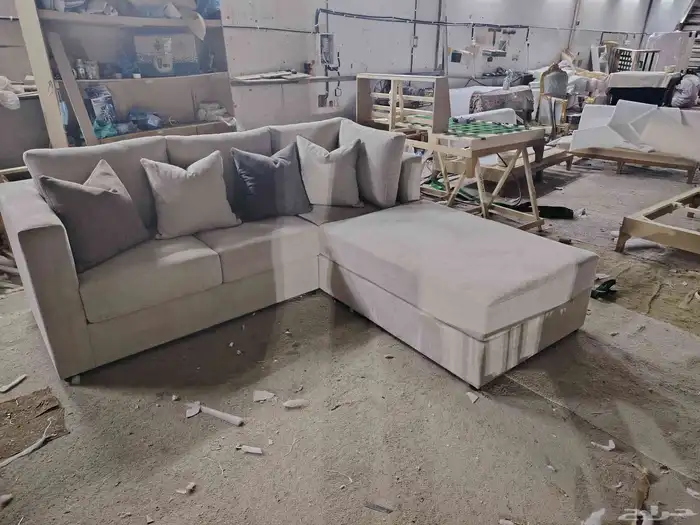 كنب بسعر المصنع صور من المصنع مباشره صناعيه الشفا للتواصل 5