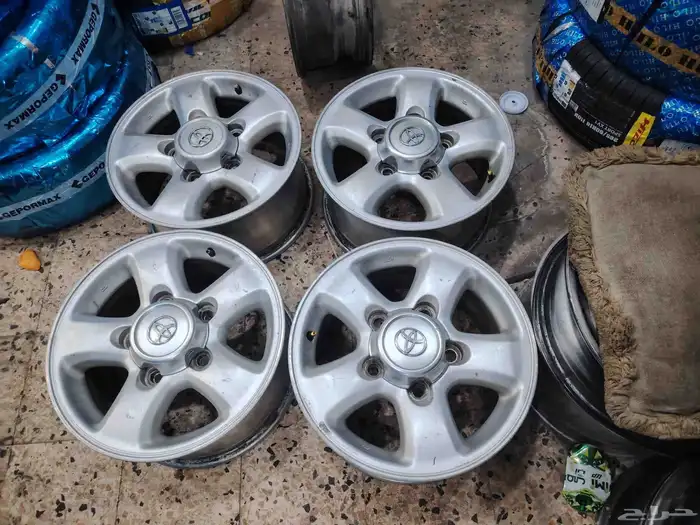 جنوط جيب لاندكروزر 98 99 أصلية مقاس 16 1