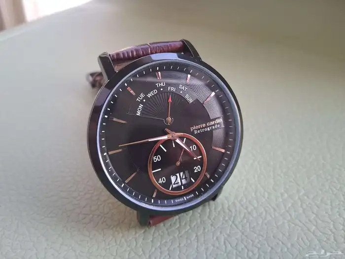 ساعة بيير كاردان PIERRE CARDIN Retrograde سويسرية 0