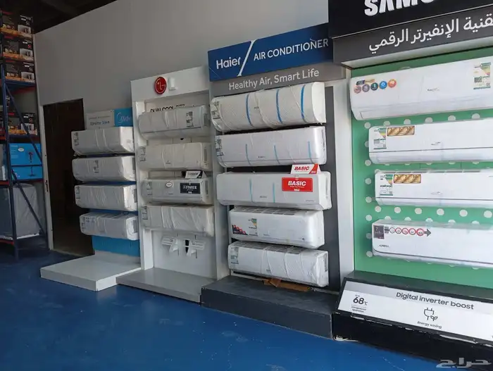 مكيفات سبليت وشباك وكاسيت ومخفي ودولابي 3