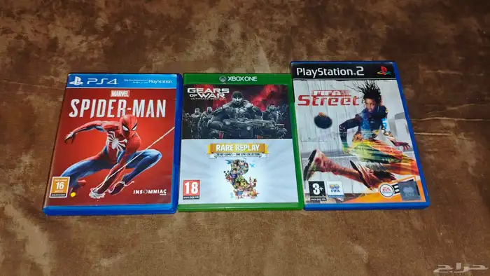 اشرطة سوني و اكس بوكس للبيع 7