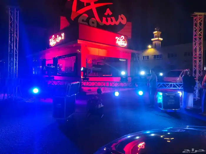 افتتاح محلات تجارية ستتيج اوقواس بالونات اقواس راقصه اضاءة ل 13