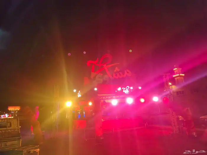 افتتاح محلات تجارية ستتيج اوقواس بالونات اقواس راقصه اضاءة ل 12