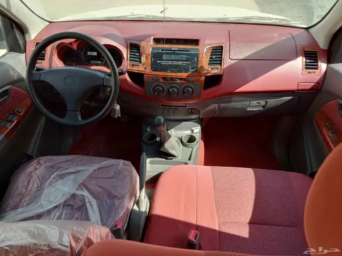 تويوتا هايلوكس ( 2014 ) GLX غمارتين بدون دبل مخزن نظيف جدا 18