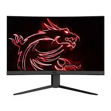 شاشه قيمنق منحنيه من شركه MSI 0