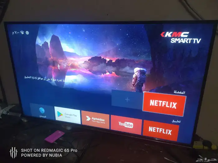 شاشة 55بوصة سمارت 4k 0