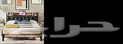 سرير مقاس نفرين بحالة شبه جديدة 1