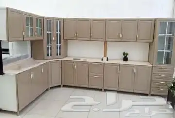 مطابخ جديده جاهزه صاج المنيوم خزائن مطبخ 10