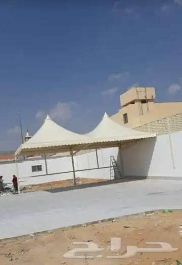 حداد مظلات وسواتر 2