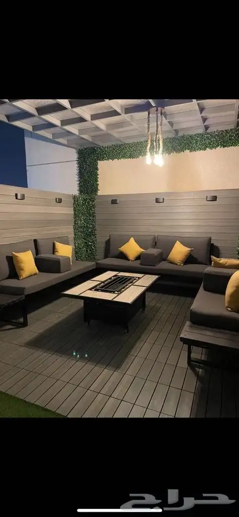 طاولات حدائق وتدفئه وشواء وفخمه 69