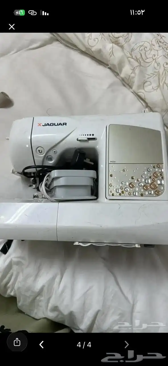 مكينه تطريز اللبيع نظيف شغال 1
