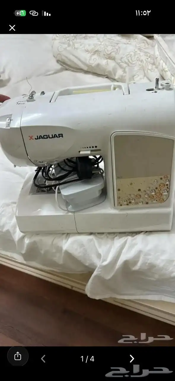 مكينه تطريز اللبيع نظيف شغال 0