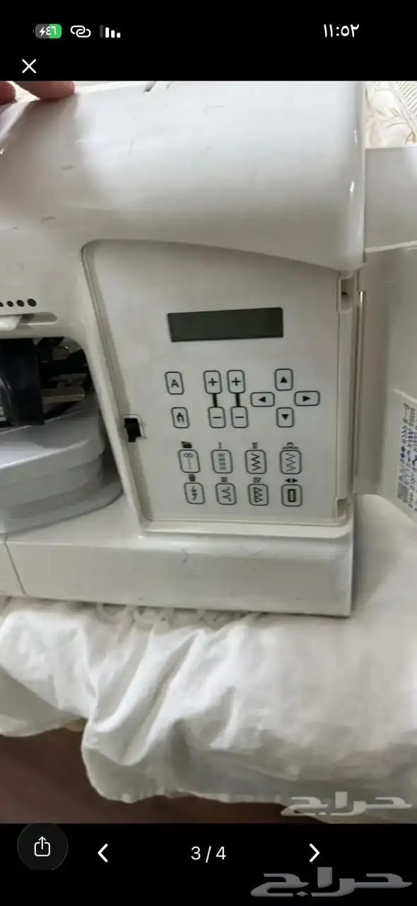 مكينه تطريز اللبيع نظيف شغال 2