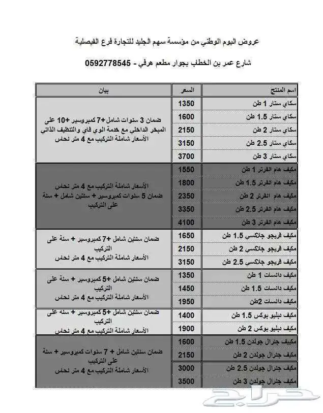 عرض مكيف شباك فريجو 1.5 طن بارد 0