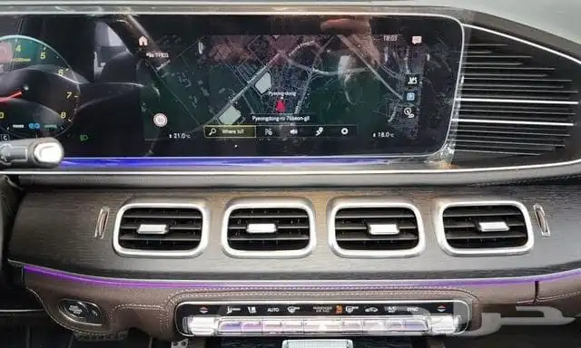 مرسيدس-بنز GLS580 2022 استيراد كوريا - معرض العصيمي 9