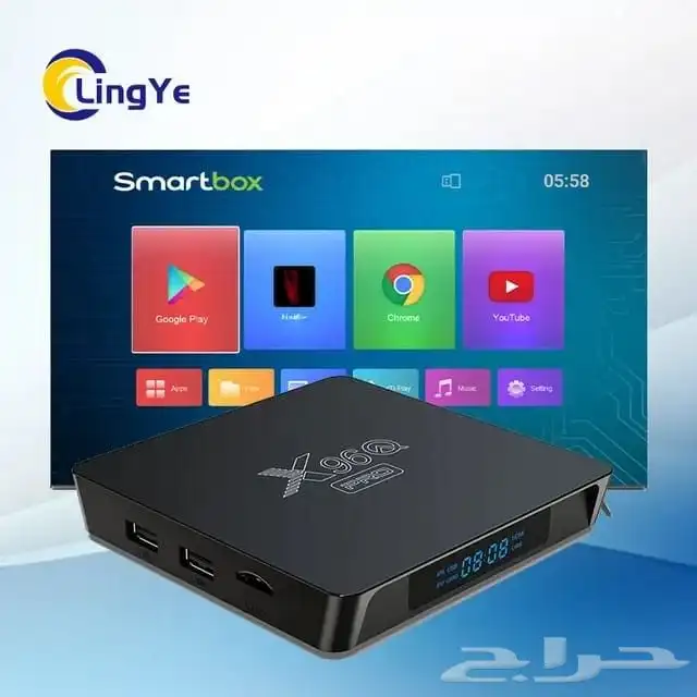 ريسيفر X96 Pro أندرويد TV يدعم يوتيوب و IPTV وتشغيل جميع الت 6