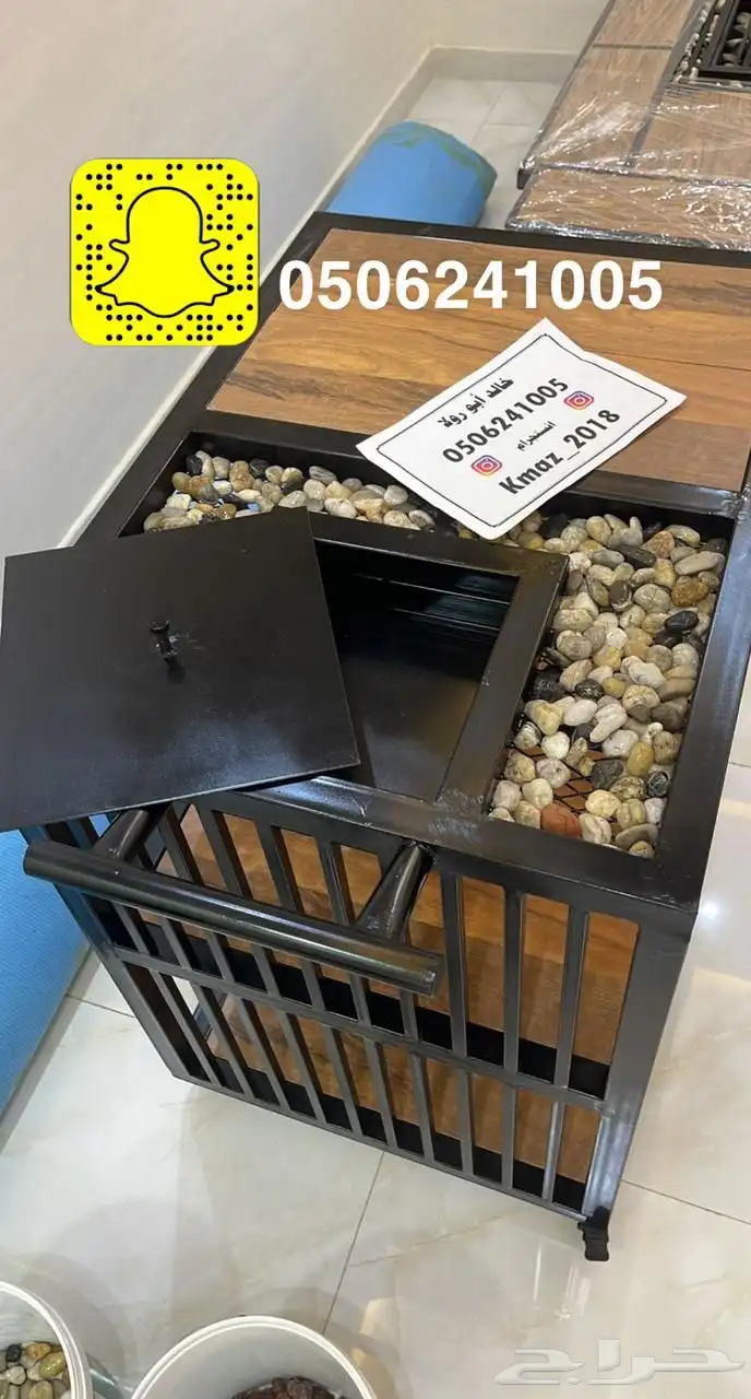 طاولات حدائق وتدفئه وشواء وفخمه 74