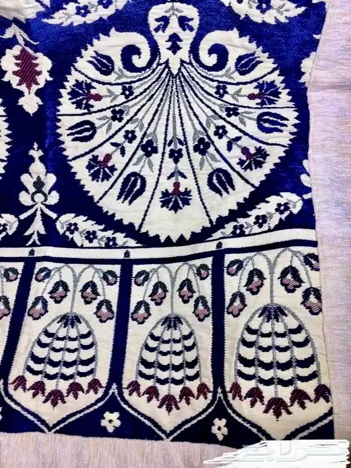 سجادة ايراني حرير مخملي نسج يدوي 7