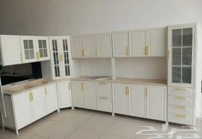مطابخ جديده جاهزه صاج المنيوم خزائن مطبخ 11