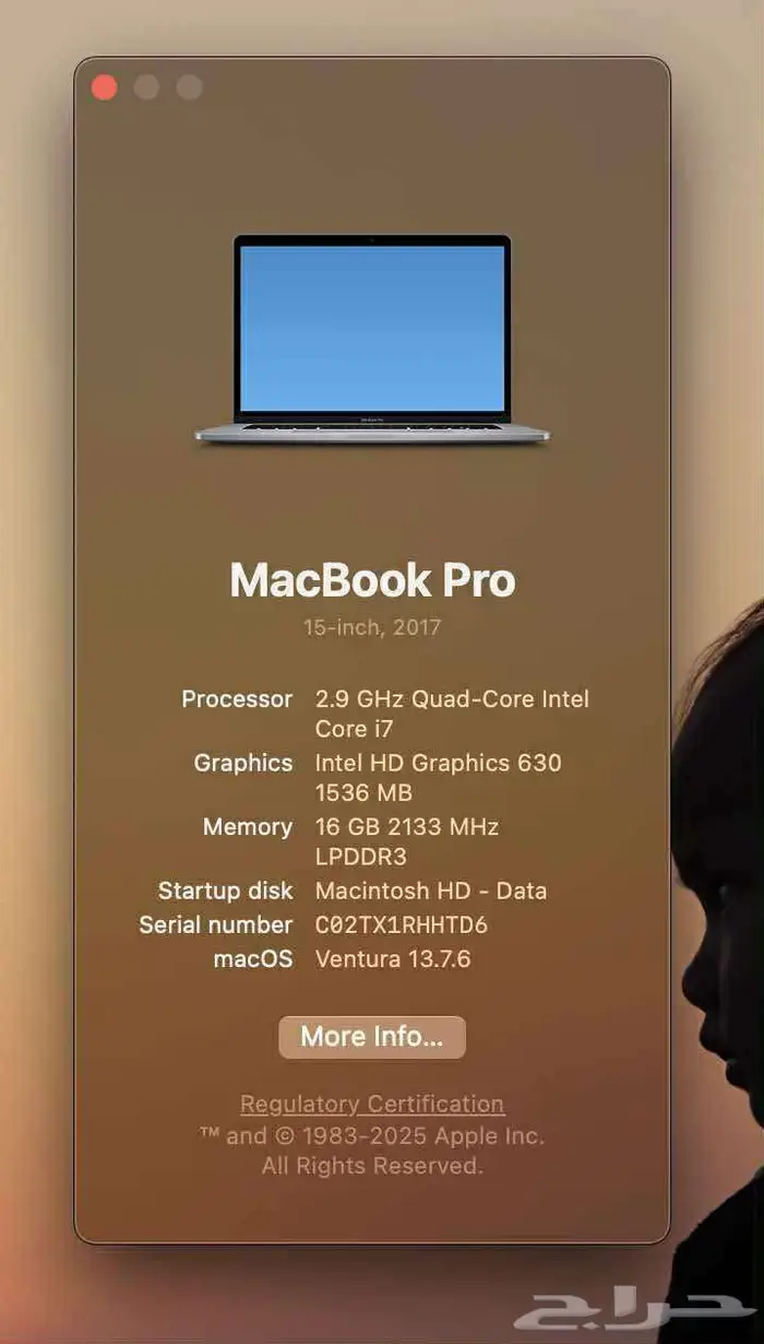 Macbook Pro Core i7 0