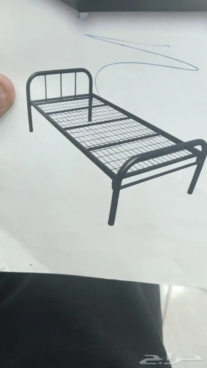 سراير حديد و خشب مراتب دولاب حديد و خشب 20