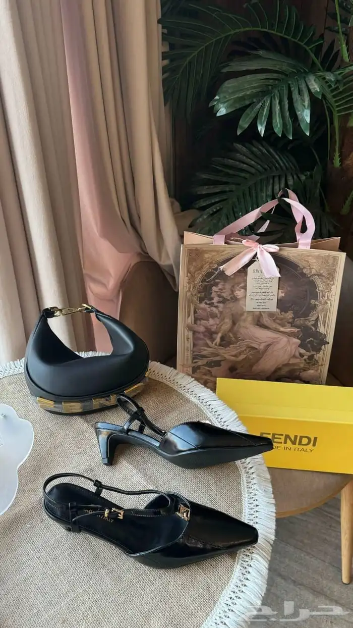 اطقم شنط وكعب ماركة فندي هاي كواليتي 12