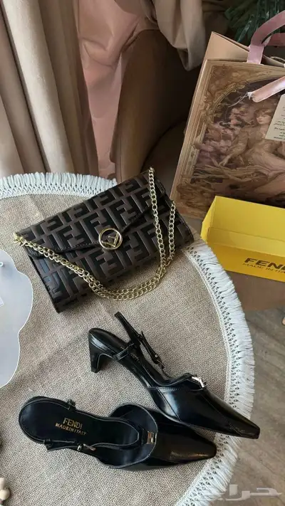 اطقم شنط وكعب ماركة فندي هاي كواليتي index